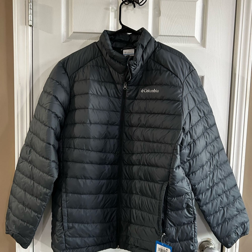 Columbia Gray Puffer Jacket